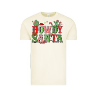 Vintage Arctic howdy santa Vintage Tee - MaliasSmallBusiness