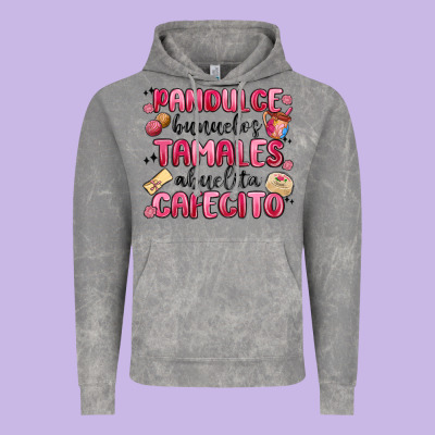 Pandulce Bunuelos Tamales Abuelita Cafecito Vintage Hoodie Designed By Maliassmallbusiness