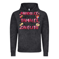 Vintage Black pandulce bunuelos tamales abuelita cafecito Vintage Hoodie - MaliasSmallBusiness