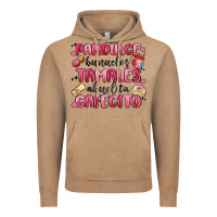 Vintage Coffee pandulce bunuelos tamales abuelita cafecito Vintage Hoodie - MaliasSmallBusiness