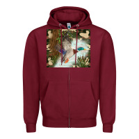 Burgundy duck hunting Zipper Hoodie - TumblerDesignByShophia