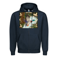 Navy duck hunting Zipper Hoodie - TumblerDesignByShophia