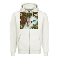 Oatmeal Heather duck hunting Zipper Hoodie - TumblerDesignByShophia