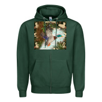 Sports Green duck hunting Zipper Hoodie - TumblerDesignByShophia
