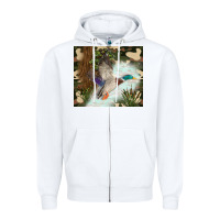 White duck hunting Zipper Hoodie - TumblerDesignByShophia