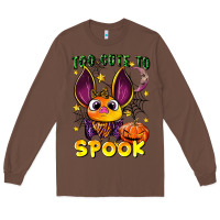 Chestnut too cute to spook Long Sleeve Tee - LillyAllenDesigns