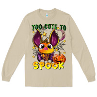Mushroom too cute to spook Long Sleeve Tee - LillyAllenDesigns