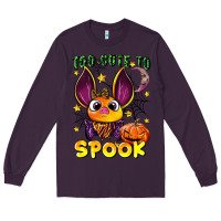 Plum too cute to spook Long Sleeve Tee - LillyAllenDesigns