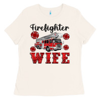 Bone firefighter wife Ladies Tee - Artiststas