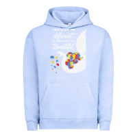 Pigment Grape Ice Autism Different Makes You Beautiful Urban Hoodie - CowhideDigitalArt
