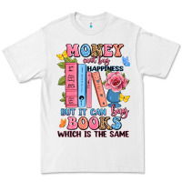 White money can't buy happiness but it can buy books whi Premium Tee - JahusDesignShop