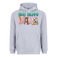Heather Grey One hoppy mama mother's day Heavyweight Hoodie - HowdyJamesFarm