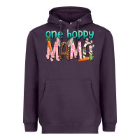 Plum One hoppy mama mother's day Heavyweight Hoodie - HowdyJamesFarm