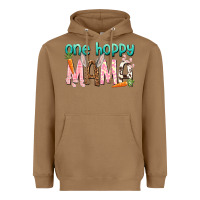 Toasted Coconut One hoppy mama mother's day Heavyweight Hoodie - HowdyJamesFarm