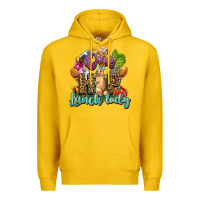 Lemon One hip lunch lady Easter Day Premium Hoodie - HowdyJamesFarm