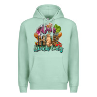 Seafoam One hip lunch lady Easter Day Premium Hoodie - HowdyJamesFarm