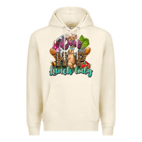 Tofu One hip lunch lady Easter Day Premium Hoodie - HowdyJamesFarm