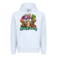 White One hip lunch lady Easter Day Premium Hoodie - HowdyJamesFarm
