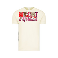 Vintage Arctic my cat is my valentine Vintage Tee - NancyCooperArtShop