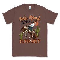 Chestnut buck around and find out rodeo cowboy Classic Tee - MaliasSmallBusiness