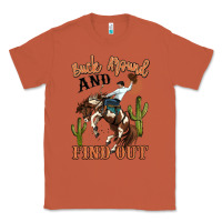 Copper buck around and find out rodeo cowboy Classic Tee - MaliasSmallBusiness