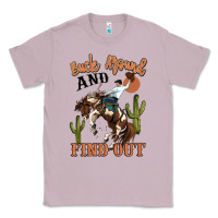 Lilac buck around and find out rodeo cowboy Classic Tee - MaliasSmallBusiness
