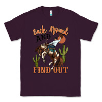 Plum buck around and find out rodeo cowboy Classic Tee - MaliasSmallBusiness