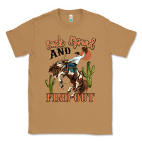 Toasted Coconut buck around and find out rodeo cowboy Classic Tee - MaliasSmallBusiness