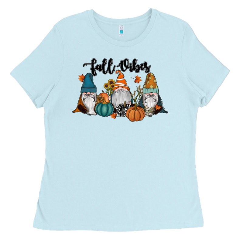 Fall Vibes Gnomes Ladies Tee by RanaPortraitStore | Teevron