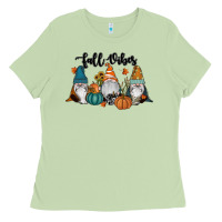 Matcha Fall Vibes Gnomes Ladies Tee - RanaPortraitStore