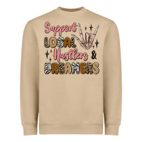 Mushroom support local hustlers and dreamers Heavyweight Sweatshirt - Artiststas