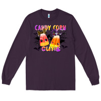 Plum candy corn cute Long Sleeve Tee - LillyAllenDesigns