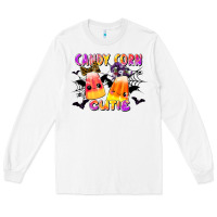 White candy corn cute Long Sleeve Tee - LillyAllenDesigns