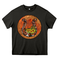 Asphalt horseshoe circle Heavy Core Tee - JahusDesignShop