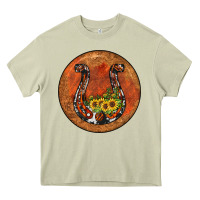 Mossy horseshoe circle Heavy Core Tee - JahusDesignShop