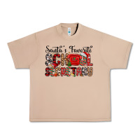 Burro santa s favorite coffee school secretary Urban Heavy Tee - MaliasSmallBusiness
