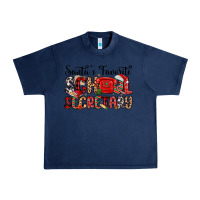 Navy santa s favorite coffee school secretary Urban Heavy Tee - MaliasSmallBusiness