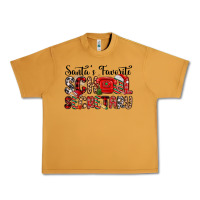 Peanut Butter santa s favorite coffee school secretary Urban Heavy Tee - MaliasSmallBusiness