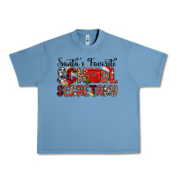 Pebble Blue santa s favorite coffee school secretary Urban Heavy Tee - MaliasSmallBusiness