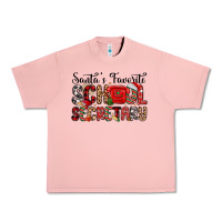 Salmon santa s favorite coffee school secretary Urban Heavy Tee - MaliasSmallBusiness