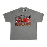 Tornado santa s favorite coffee school secretary Urban Heavy Tee - MaliasSmallBusiness