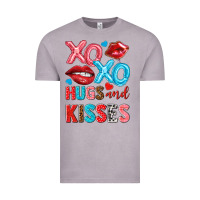 Vintage Zinc xo xo hugs and kisses Vintage Tee - NancyCooperArtShop