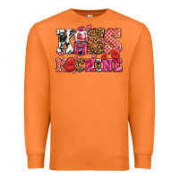 Carrot kiss machine with lips olivia Premium Sweatshirt - OliviaCreatesArt