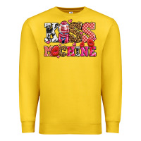 Lemon kiss machine with lips olivia Premium Sweatshirt - OliviaCreatesArt