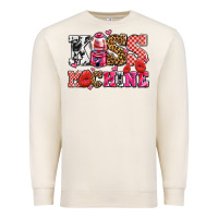 Sandshell kiss machine with lips olivia Premium Sweatshirt - OliviaCreatesArt