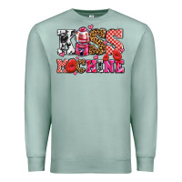 Seafoam kiss machine with lips olivia Premium Sweatshirt - OliviaCreatesArt