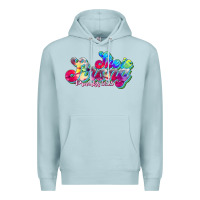 Blue Mist she is strong proverbs 31:25 Premium Hoodie - JahusDesignShop