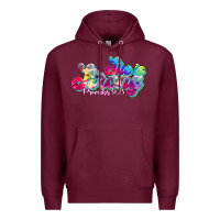 Burgundy she is strong proverbs 31:25 Premium Hoodie - JahusDesignShop