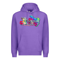 Purple she is strong proverbs 31:25 Premium Hoodie - JahusDesignShop