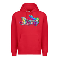 Red she is strong proverbs 31:25 Premium Hoodie - JahusDesignShop